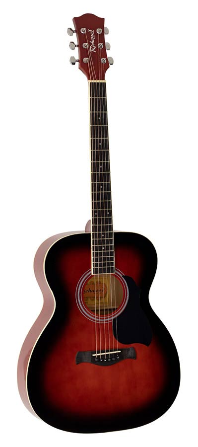 Richwood RA-12-RS – Auditorium Acoustic Guitar, Red Sunburst (RA-12-RS)