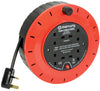 Mercury 4-Gang Extension Reel with Thermal Cut-Out - 10m Heavy-Duty Cable Reel