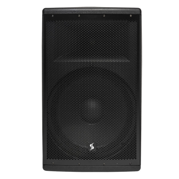 Stagg 15" 2-Way Active Speaker with Bluetooth, TWS Stereo, 2 UHF Mics, 200W, Battery Powered - AS15B