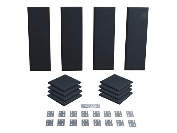 Primacoustic London 8 Acoustic Wall Panel Room Kit – Acoustic Treatment for Rooms up to 100 ft²