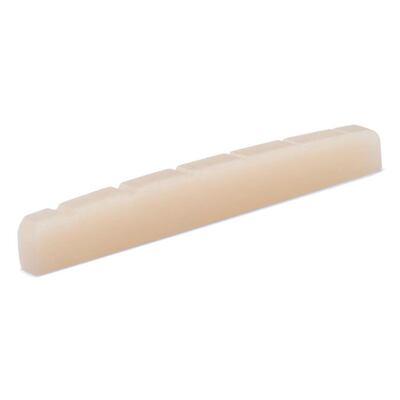 Boston BN-9U Top Nut for Electric Guitar – Unbleached Bone (Flat Bottom)