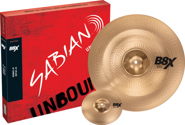 Sabian B8X Effects Pack 10/18 Cymbal set