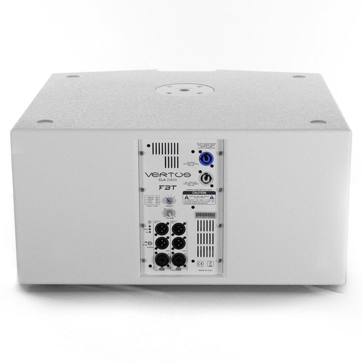 FBT CLA 208SA W Active Bass reflex subwoofer - 2x8? - 600Wrms. White RAL9016 - product image 3