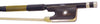 Hidersine Carbon Fibre Viola Bow (4/4) – Nickel-Mounted Ebony Frog (Model 5051)