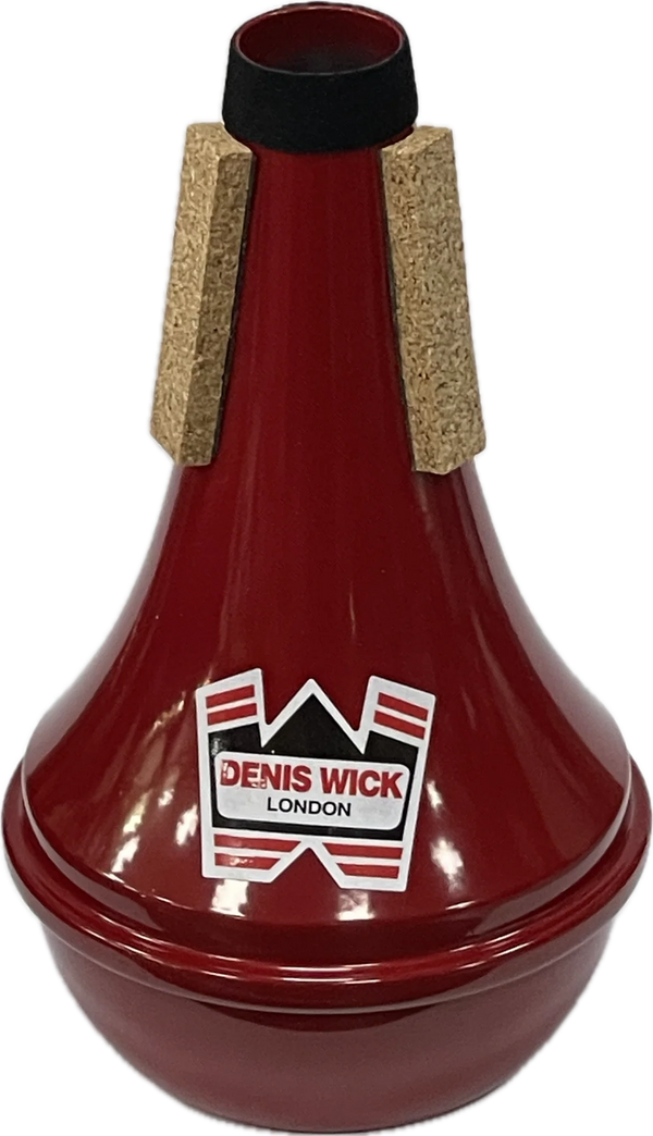 Denis Wick 5504R Red Aluminium Trumpet / Cornet Straight Mute – New Tonal Option (2025)
