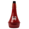 Denis Wick 5505R Trombone Straight Mute – Red-Coated Aluminium, Hand-Spun Design