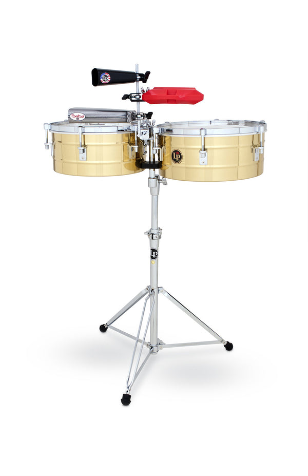 LP Timbales Tito Puente Solid Brass 14"/15" (LP257-B) - product image