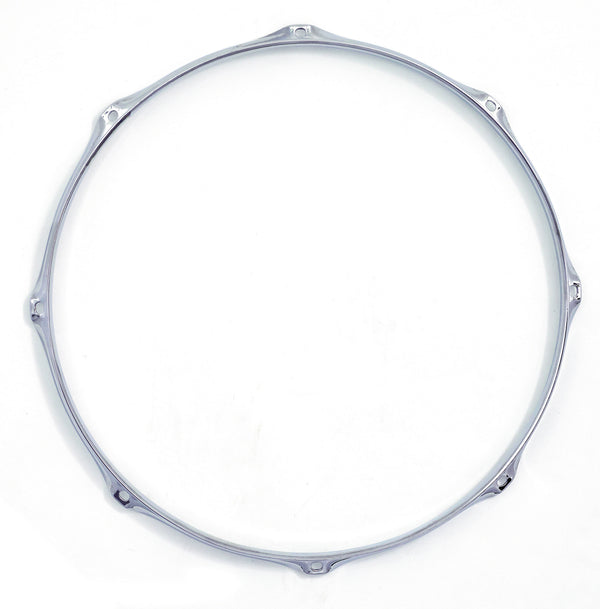 Gibraltar 2.3 mm Triple-Flanged Tom Hoops – Chrome (SC-0804TT to SC-1808TT)