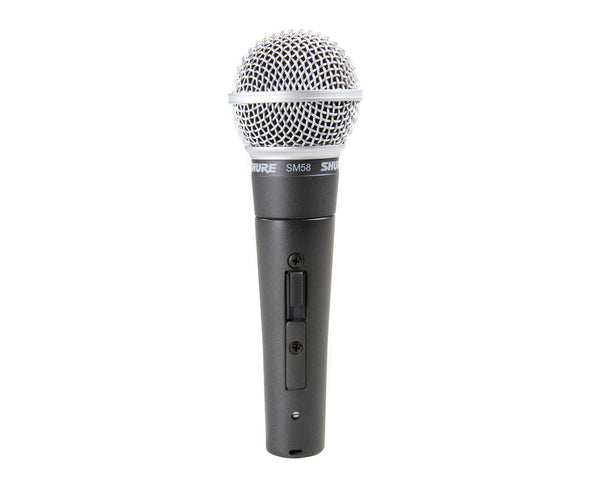 Shure SM58S Dynamic Cardioid Mic (Switched Version of SM58)