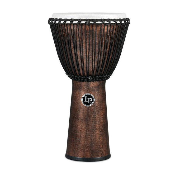 Latin Percussion Gray Djembe World Beat FX Rope Tuned LP724G – Latin Percussion