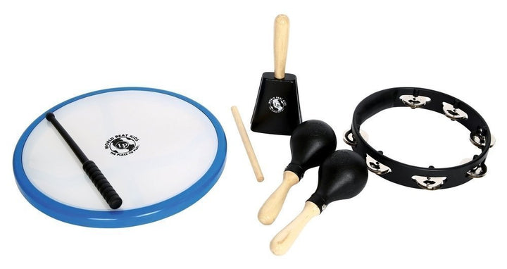 Latin Percussion nan Pack WBK400 WB Kids World Rhythm Set WBK400 – Latin Percussion