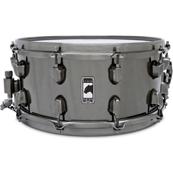 Mapex BPST4651LN Black Panther Machete 14x6.5" Steel Snare Drum