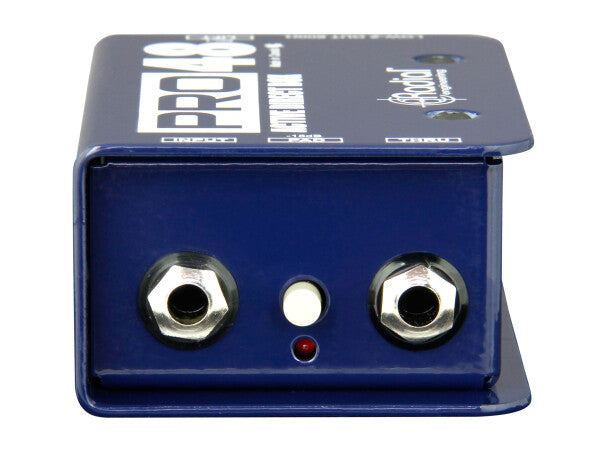 Radial Engineering Pro48 – Front Logo and Controls

