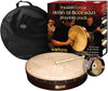 Walton 15" Traditional Bodhran, players pack (Dark Brown)