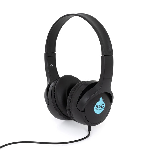 Soho School Headphones – 6.35mm Jack, Virtually Unbreakable (72E03)