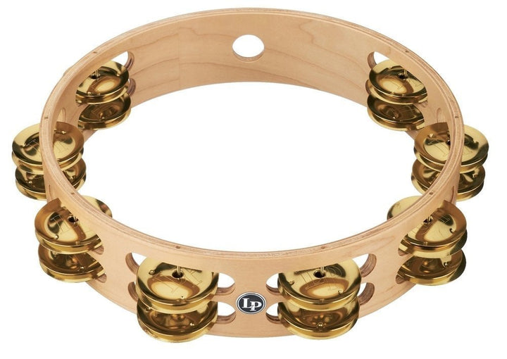 Latin Percussion LP380B-BR Tambourine Pro 10 in Double Row LP380B-BR – Latin Percussion