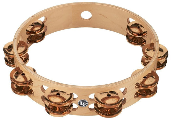 Latin Percussion LP380B-BZ Tambourine Pro 10 in Double Row LP380B-BZ – Latin Percussion