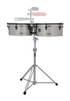 LP Timbales E-Class Stainless Steel 14"/15" (LP1415-EC) - product image