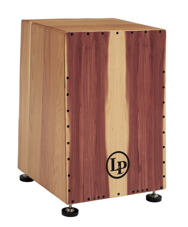 Latin Percussion nan Cajon Americana Solid Cedar Angled LP1447 – Latin Percussion