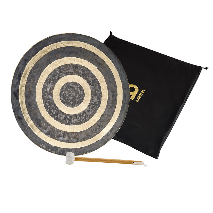 Traditional beater and travel bag included with the Meinl Sonic Energy 18-inch Wind Gong.