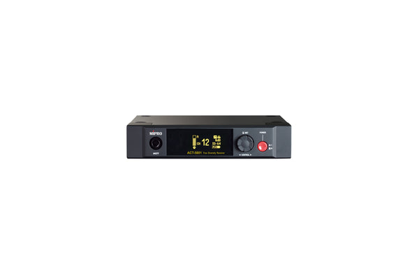 MIPRO ACT-5801 – 5.8 GHz Digital Single-Channel Wireless Receiver (SKU: ACT-5801)