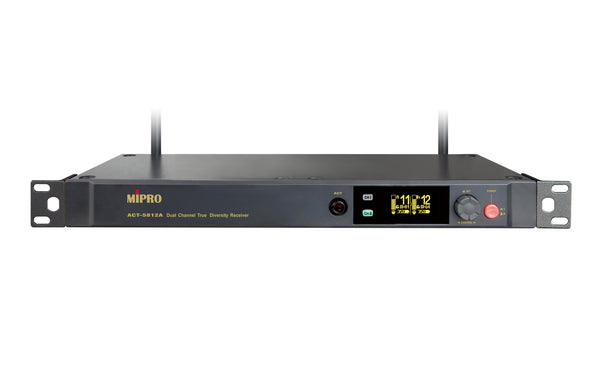MIPRO ACT-5812A – 5.8 GHz Dual-Channel Receiver (ACT-5812A)