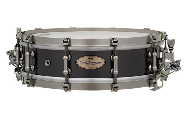 Ex-Display Pearl Philharmonic 14"x 4" 8-Ply Maple Concert Snare Drum - Piano Black Lacquer (PHP1465N)