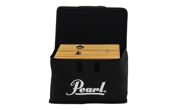 Cajon bag with heavy-duty nylon construction and storage pouch
