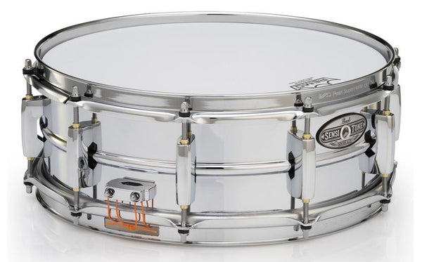 Pearl SensiTone Heritage Alloy Steel Snare Drum – 14x5 Chrome Beaded Shell – SKU: STH1450S