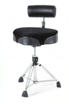 Gibraltar 9808OS-AB 9000 Series 18" Cordura Drum Throne with Backrest