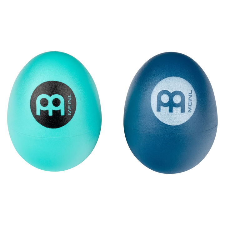 MEINL Percussion Egg Shaker Set 4 Pieces Green and Blue