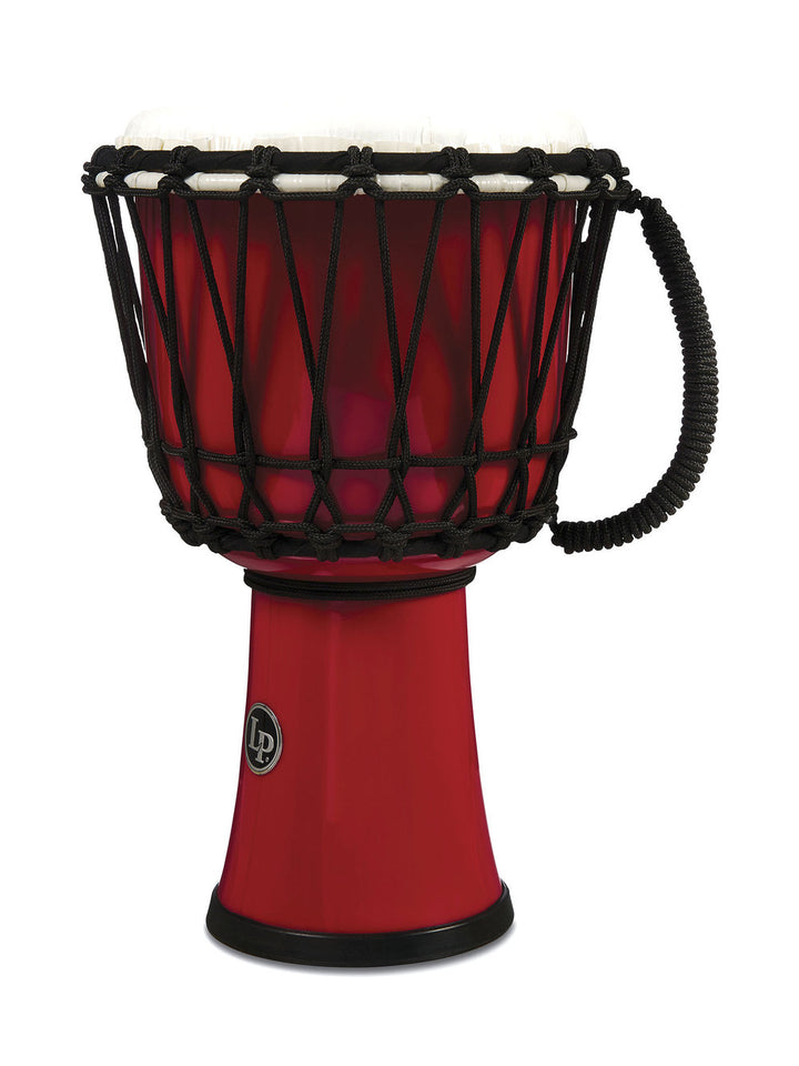 Latin Percussion Red Djembe World 7-inch Rope Tuned Circle LP1607RD – Latin Percussion