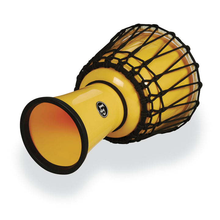 Latin Percussion Yellow Djembe World 7-inch Rope Tuned Circle LP1607YL – Latin Percussion