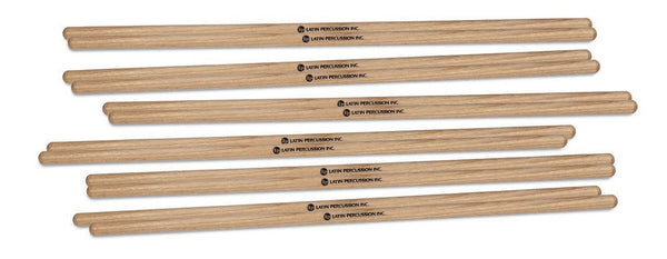 Latin Percussion 7 16" x 16 5 8" [6 pairs] Timbales Sticks LP246C – Latin Percussion
