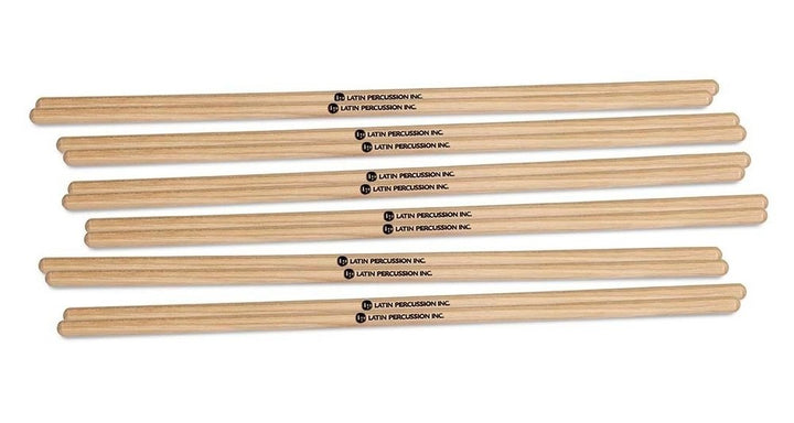 Latin Percussion 3 8" x 15" [6 pairs] Timbales Sticks LP248B – Latin Percussion