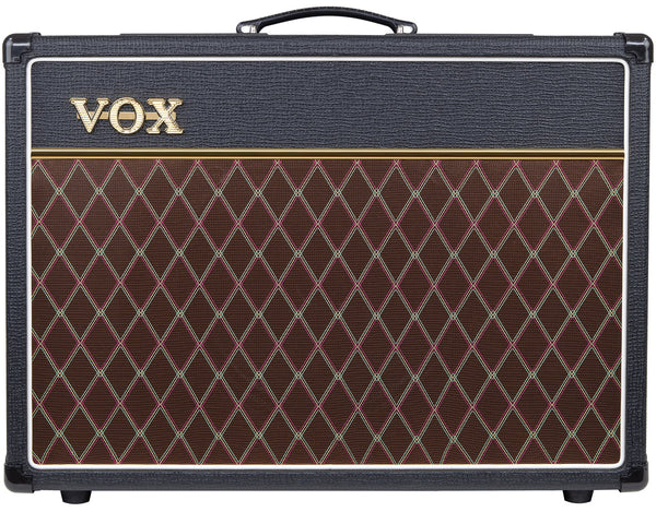 Front view of Vox AC15C1 Custom 15-Watt Tube Guitar Combo Amp.

