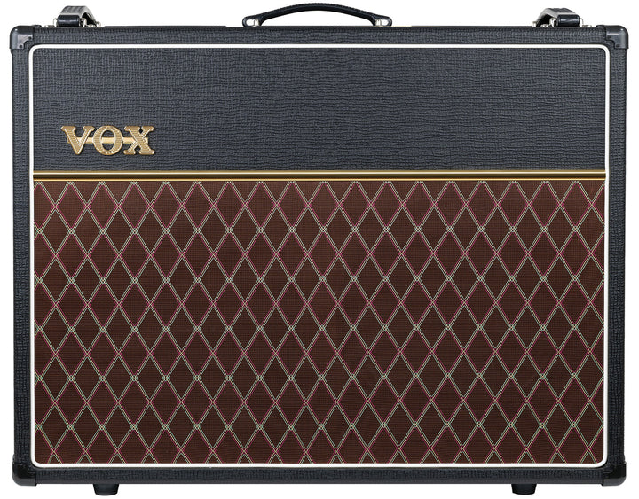 Front view of Vox AC30C2 Custom 30-Watt 2x12 Tube Guitar Combo Amp.

