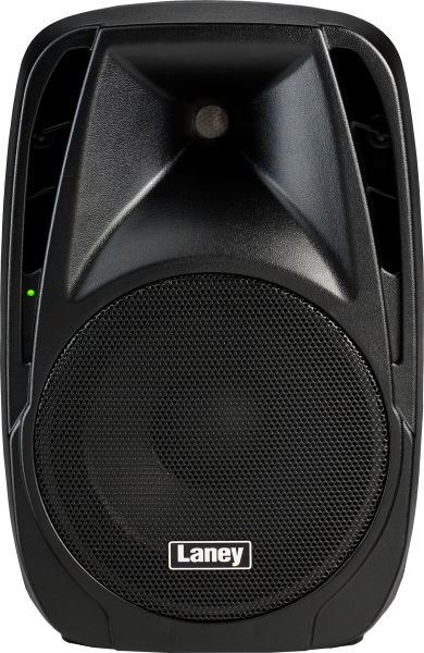 Laney AH110-G2 active speaker with durable grille and compact design.