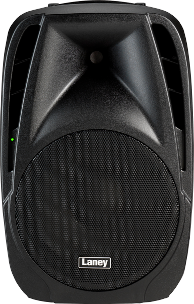 Laney AH112-G2 active speaker with rugged grille and compact design.