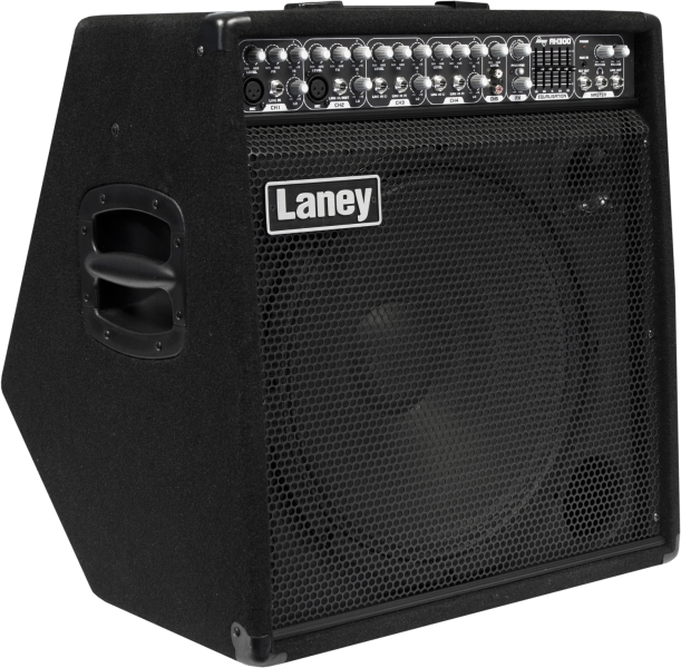 Laney AH300 in kick-back format for personal monitoring.