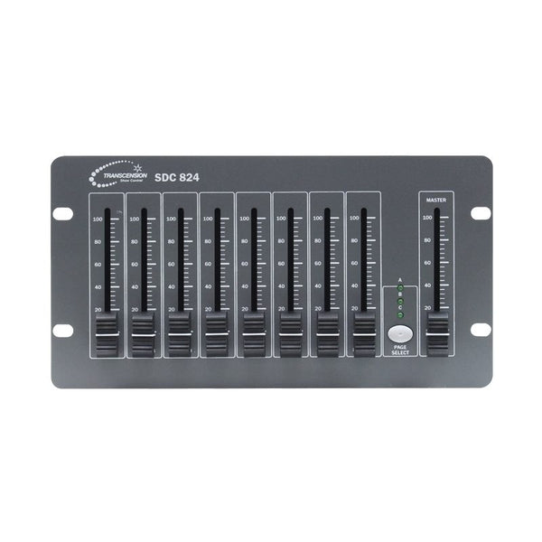 Transcension SDC 824 DMX Controller - Compact 24-Channel Lighting Desk