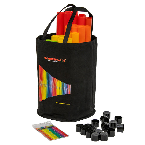 Boomwhackers Classroom Pack – 54 Pieces with Tote (SKU: BW54TB)