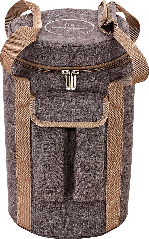 Full view of the Meinl Sonic Energy Crystal Singing Chalice Bag in brown 