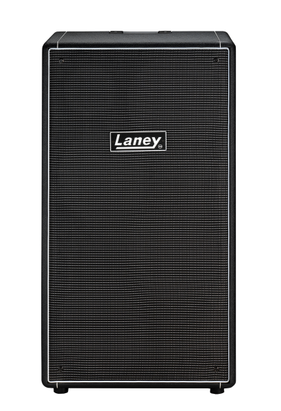 Laney DBV410-4 Front View: Laney Digbeth DBV410-4 Bass Cabinet with 4 x 10" HH Black Label Ceramic Drivers and LaVoce DF10 Compression Driver.
