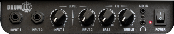 ass and treble controls with monitor angle.