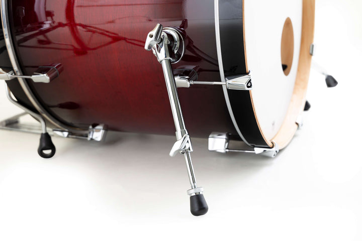 Pearl Decade Maple Gloss Deep Red Bass Drum Legs