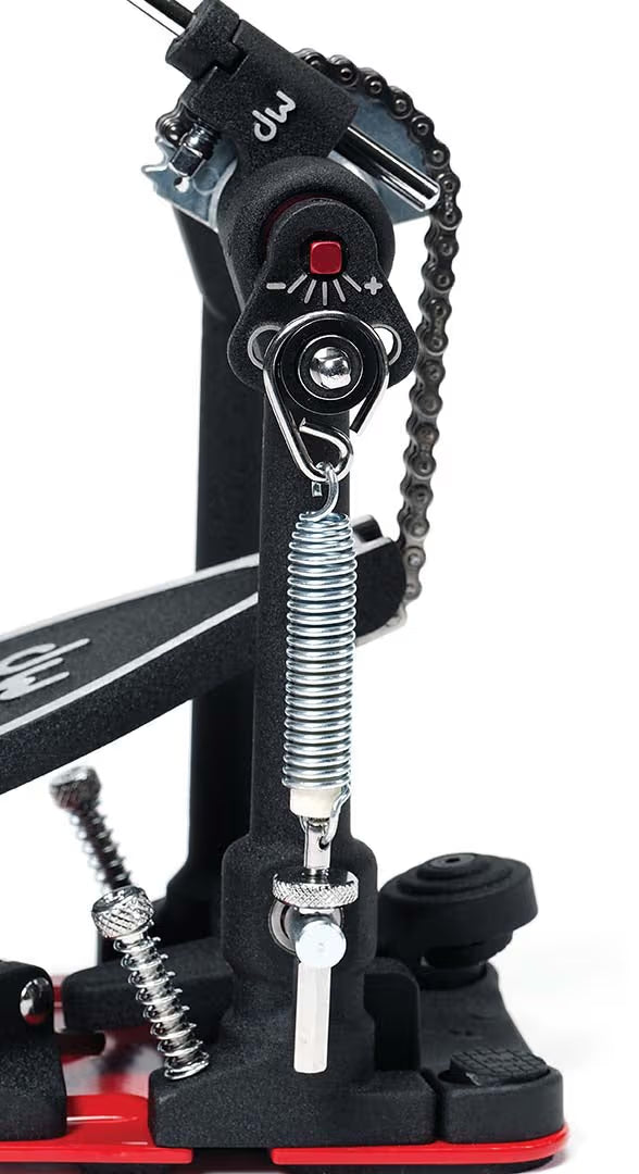 Drum Workshop DW 5000 single bass drum pedal chrome finish