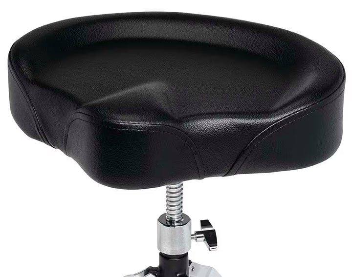 DW adjustable tractor top drum throne chrome base