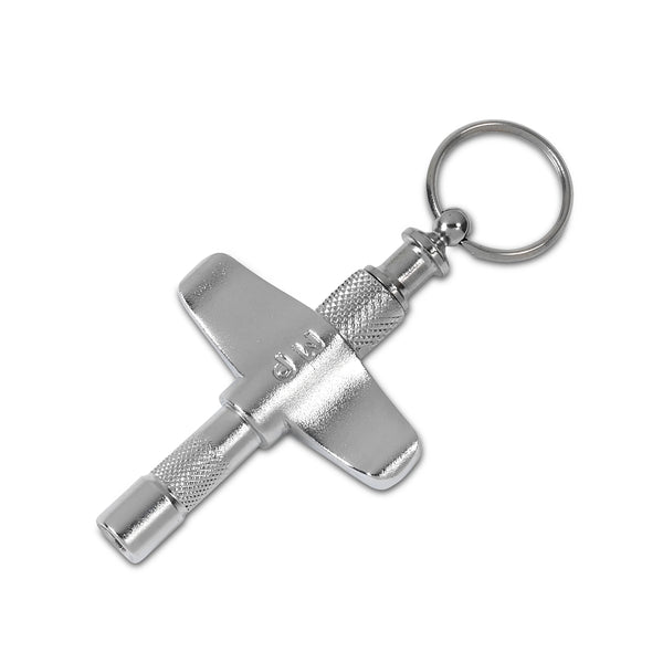 DW DWSM800 drumkey key chain with chrome finish