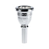 Denis Wick Steven Mead Ultra Baritone Mouthpiece – Silver Plated (SM4U, SM4X, SM5U, SM6U)